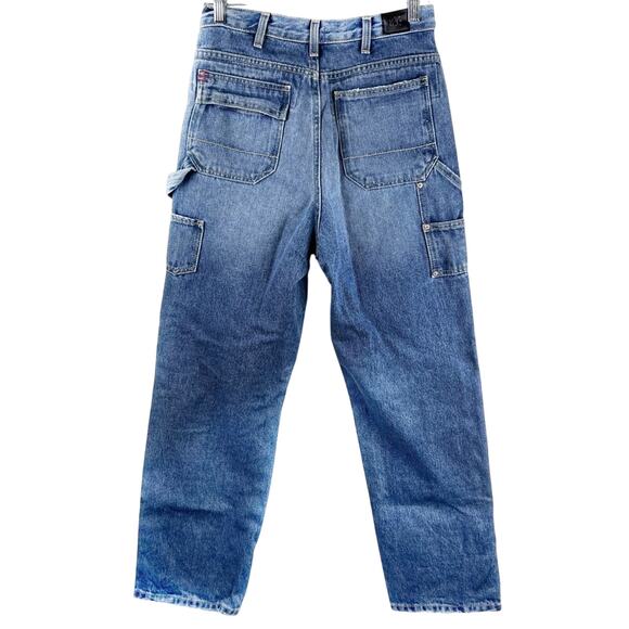 BDG UO High Rise Carpenter Jeans 28 Utility Pockets 90s Y2K - Picture 8 of 9